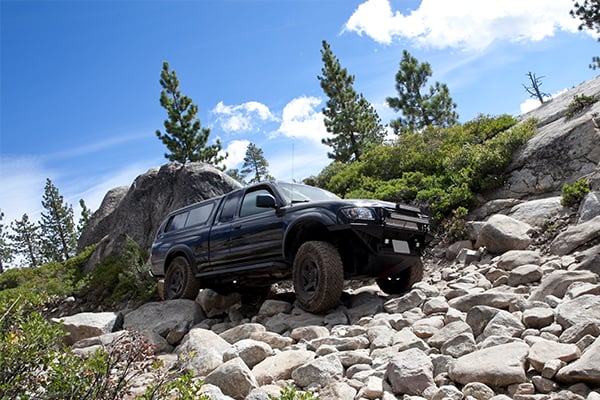 truck with lift